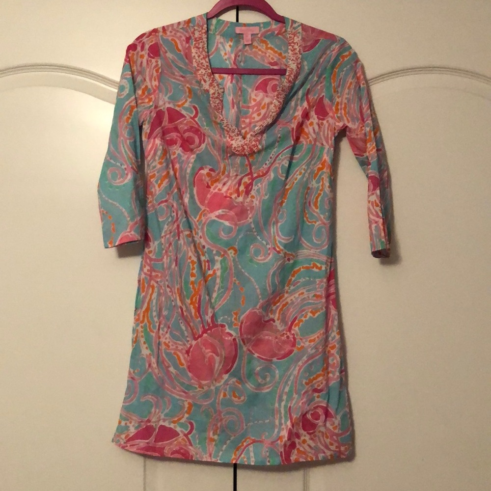 Lilly Pulitzer Jellies Be Jammin tunic XS